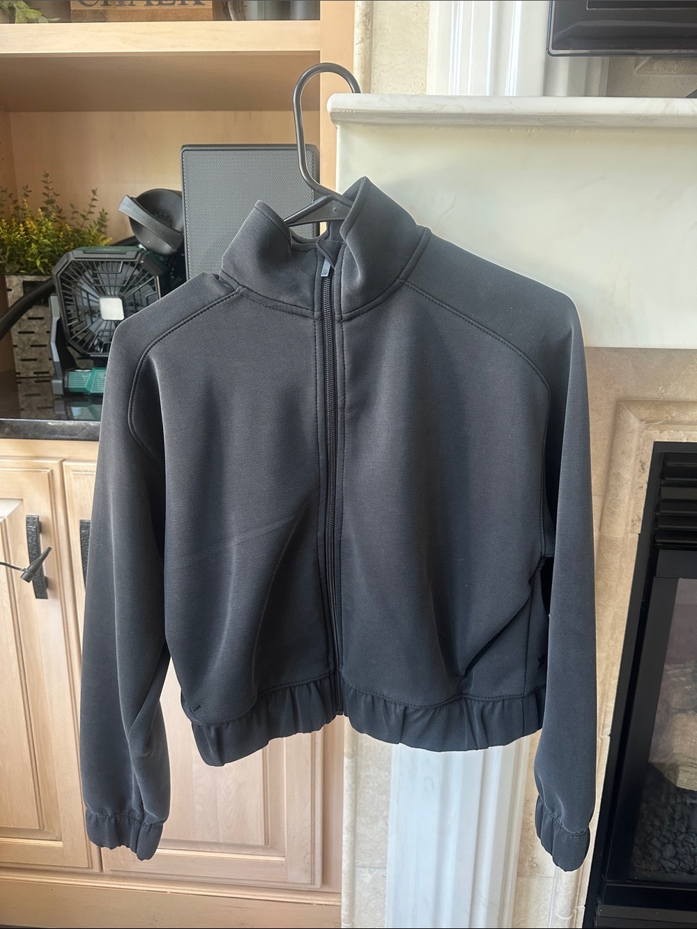 Ash Black Zip-Up Jacket & Gray Hooded Pullover Set - XS - Picture 2 of 9